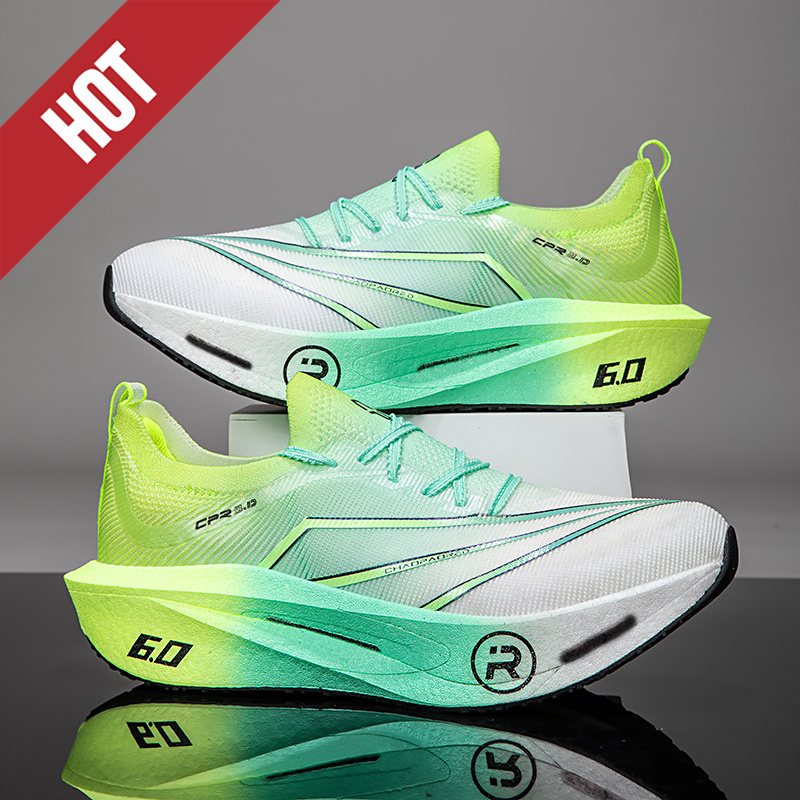 Breathable Mesh Athletic Shoes - Koşu ayakkabıları karbon kurulu hava yastığı