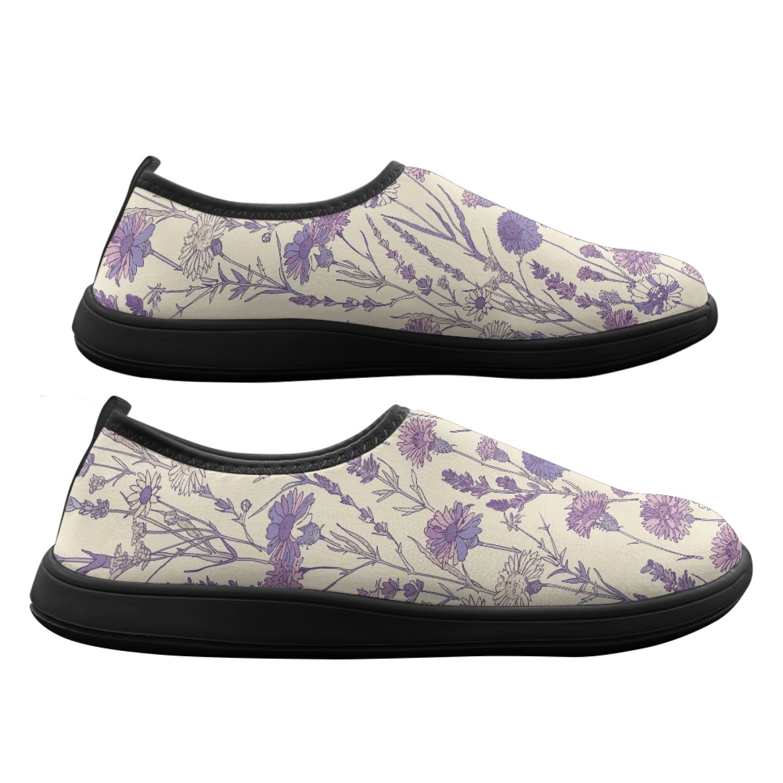Wide Toe Box Running Sneakers - PENSTROLL Wildflower Geniş Burunlu Düz Ayakkabılar