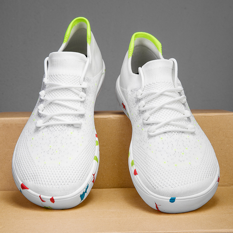 Yeni Erkek Günlük Ayakkabılar  - Knit Fabric Lace Up Sneakers incelemesi ve fiyatı