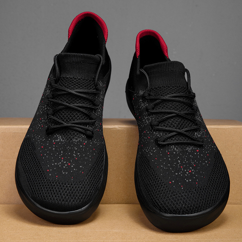 Yeni Erkek Günlük Ayakkabılar  - Knit Fabric Lace Up Sneakers incelemesi ve fiyatı