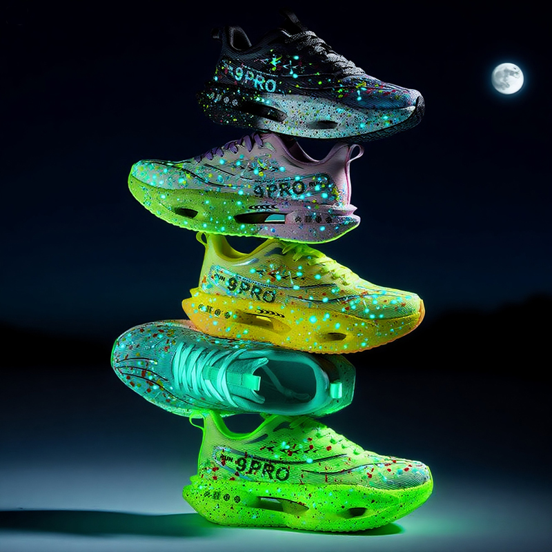 Yeni Yumuşak Taban Yastıklama  - Reflective Night Running Shoes incelemesi ve fiyatı