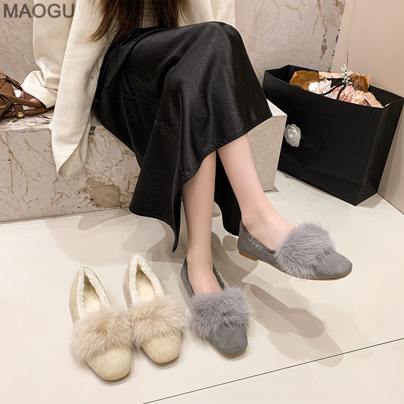 Kadın Peluş Düz Ayakkabılar 20 - Heels incelemesi ve fiyatı