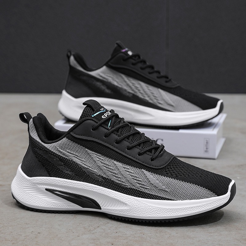 designer running shoes man bre - Knit Fabric Lace Up Sneakers incelemesi ve fiyatı