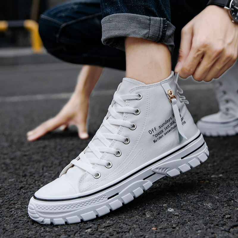 Erkek ayakkabısı yüksek top ka - Breathable Mesh Athletic Shoes incelemesi ve fiyatı